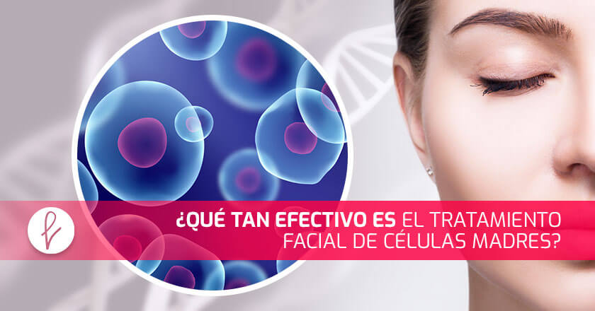 ¿Qué tan efectivo es el tratamiento facial de células madre?
