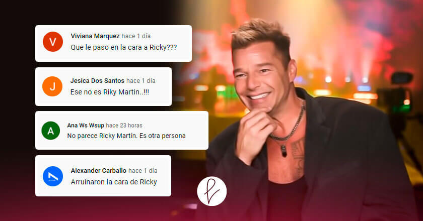 ¿Ricky Martin luce irreconocible?