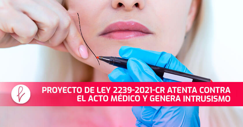PROYECTO DE LEY 2239-2021-CR ATENTA CONTRA EL ACTO MÉDICO Y GENERA INTRUSISMO