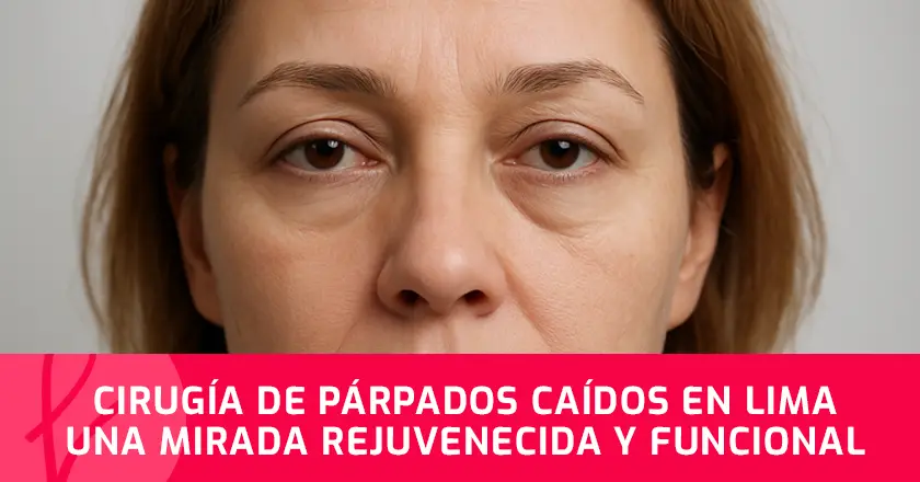 Cirugía de Párpados Caídos en Lima una mirada rejuvenecida y funcional