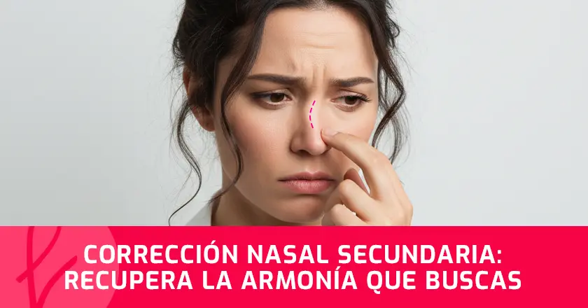 Corrección Nasal Secundaria: Recupera la Armonía que Buscas